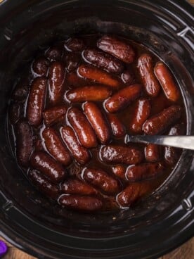 grape jelly little smokies in crockpot